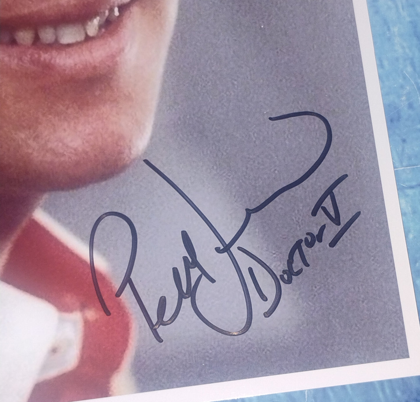 Peter Davison Hand Signed Autograph 8x10 Photo COA Doctor Who