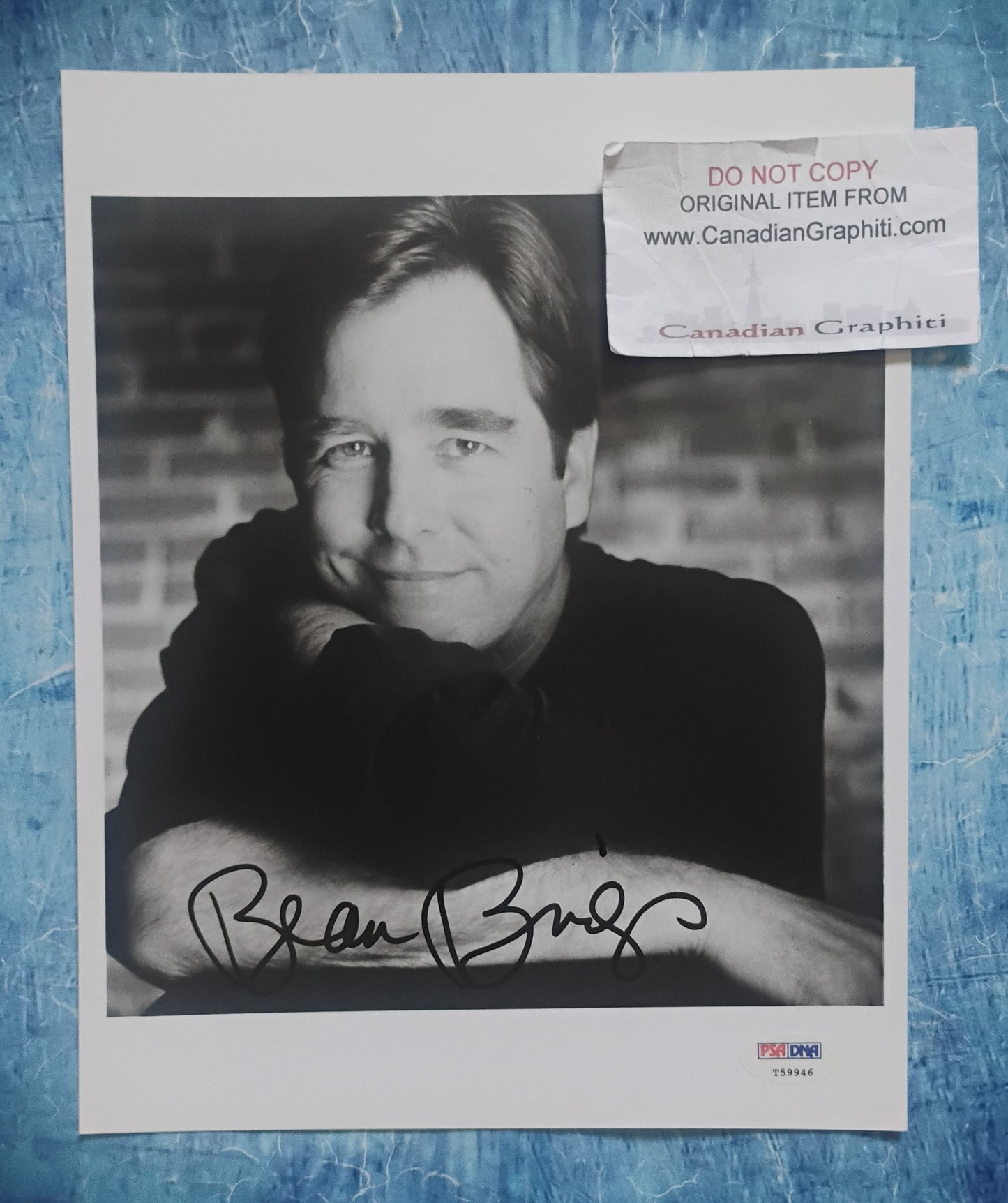 Beau Bridges Hand Signed Autograph 8x10 Photo PSA COA