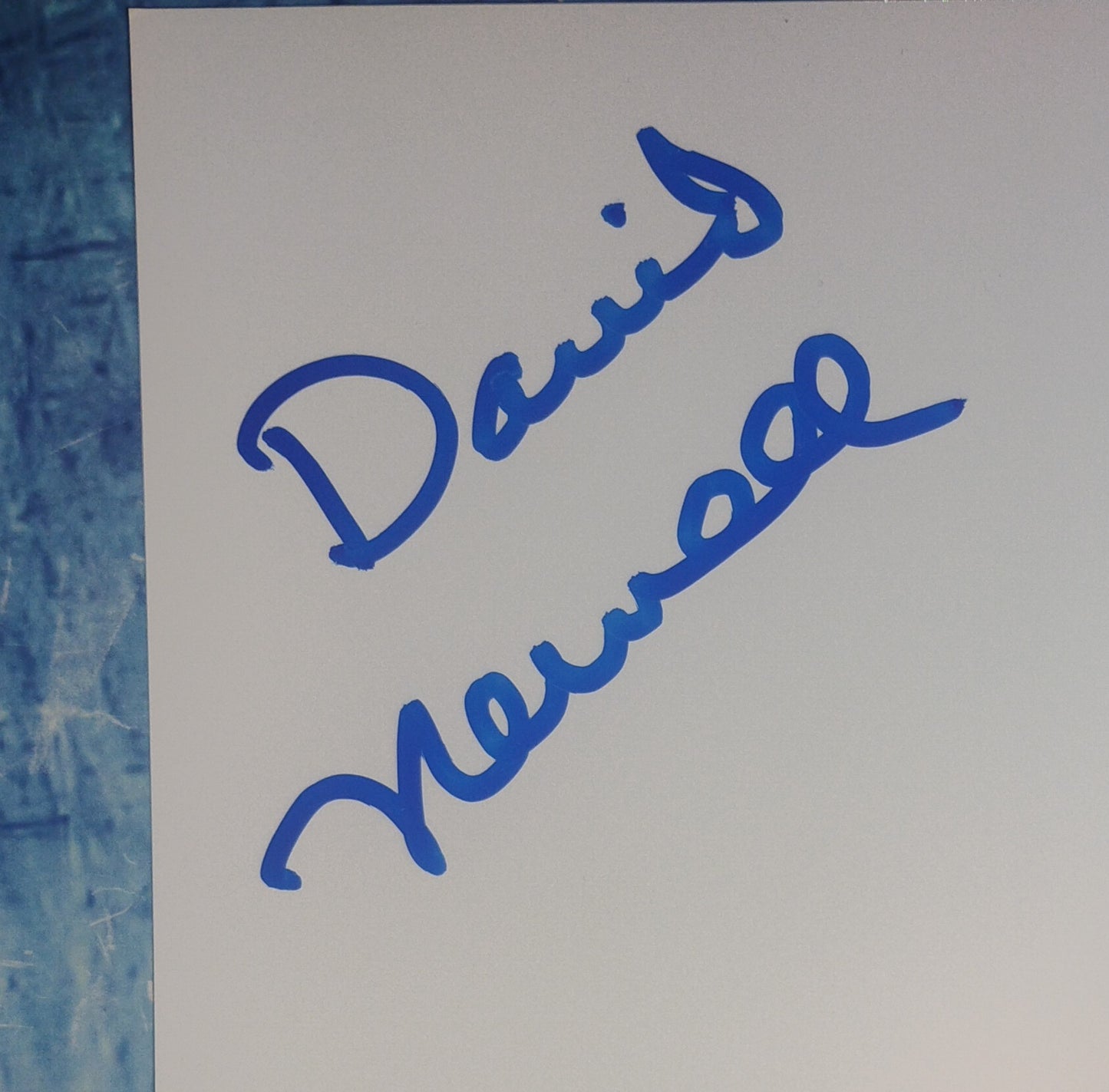 David Newell Hand Signed Autograph 8x10 Photo COA Mister Rogers