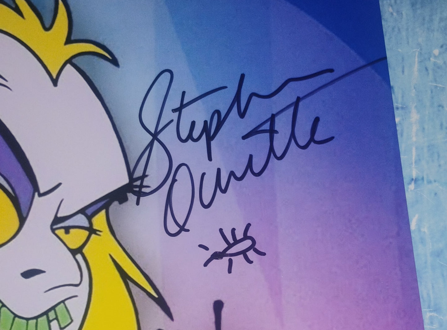 Stephen Ouimette Hand Signed Autograph 8x10 Photo COA Beetlejuice