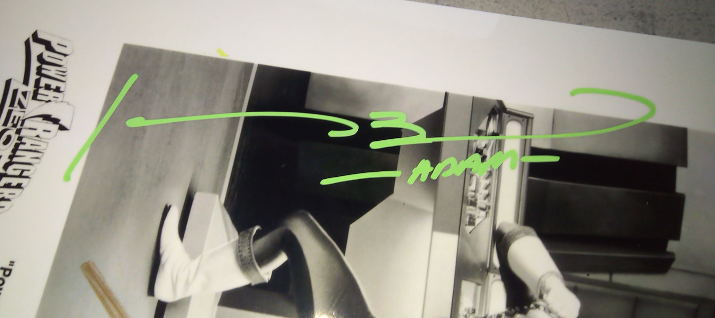 Power Rangers 3 Cast Hand Signed Autograph 8x10 Photo COA Jason David Frank