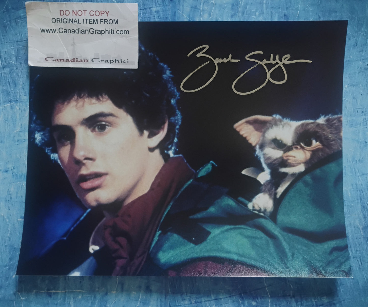 Zach Galligan Hand Signed Autograph 8x10 Photo JSA COA Gremlins