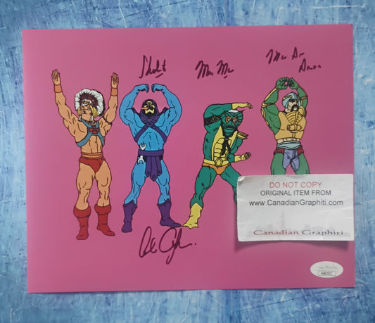 Alan Oppenheimer Hand Signed Autograph 8x10 Photo JSA COA He-man