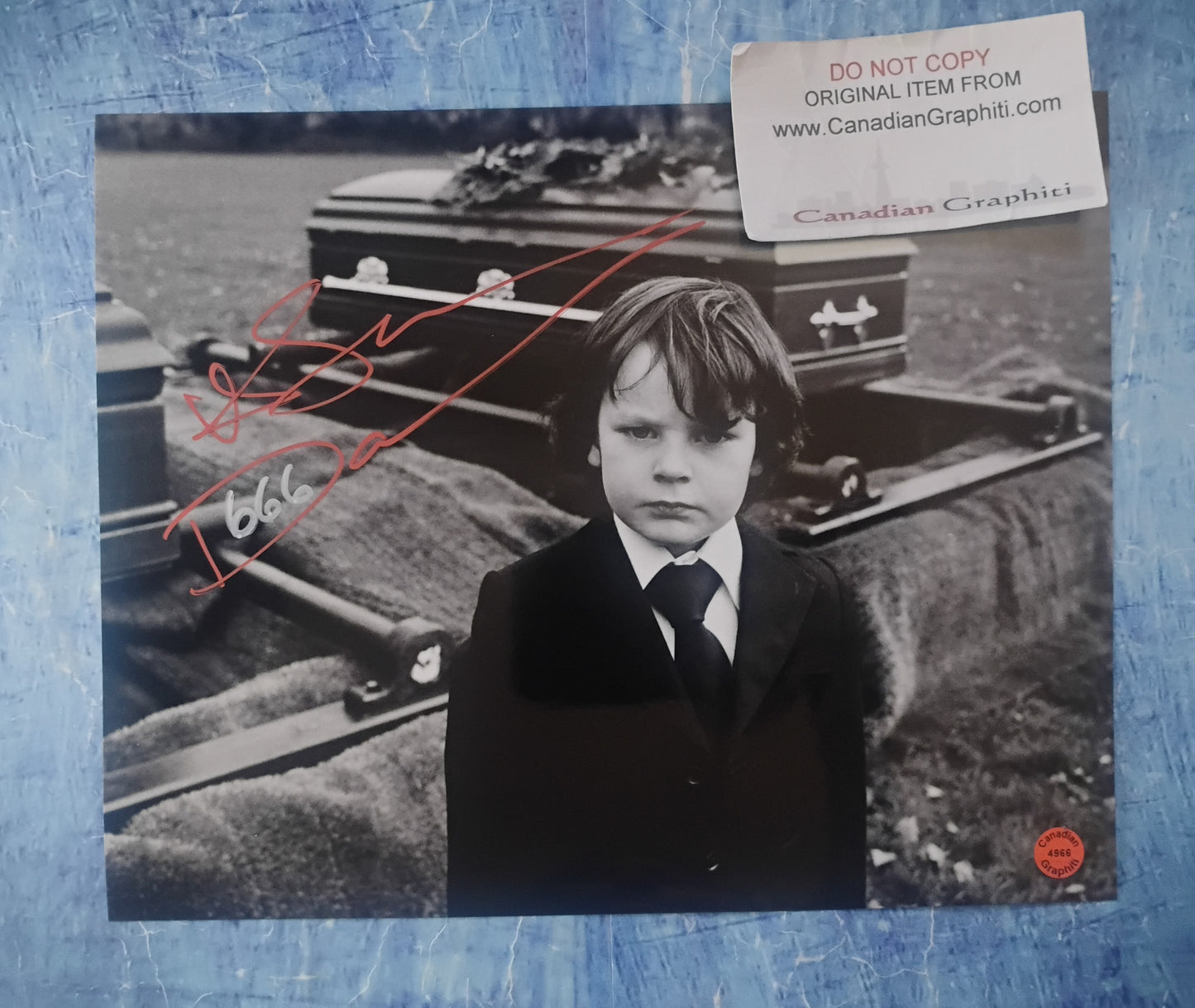 Harvey Stephens Hand Signed Autograph 8x10 Photo COA The Omen