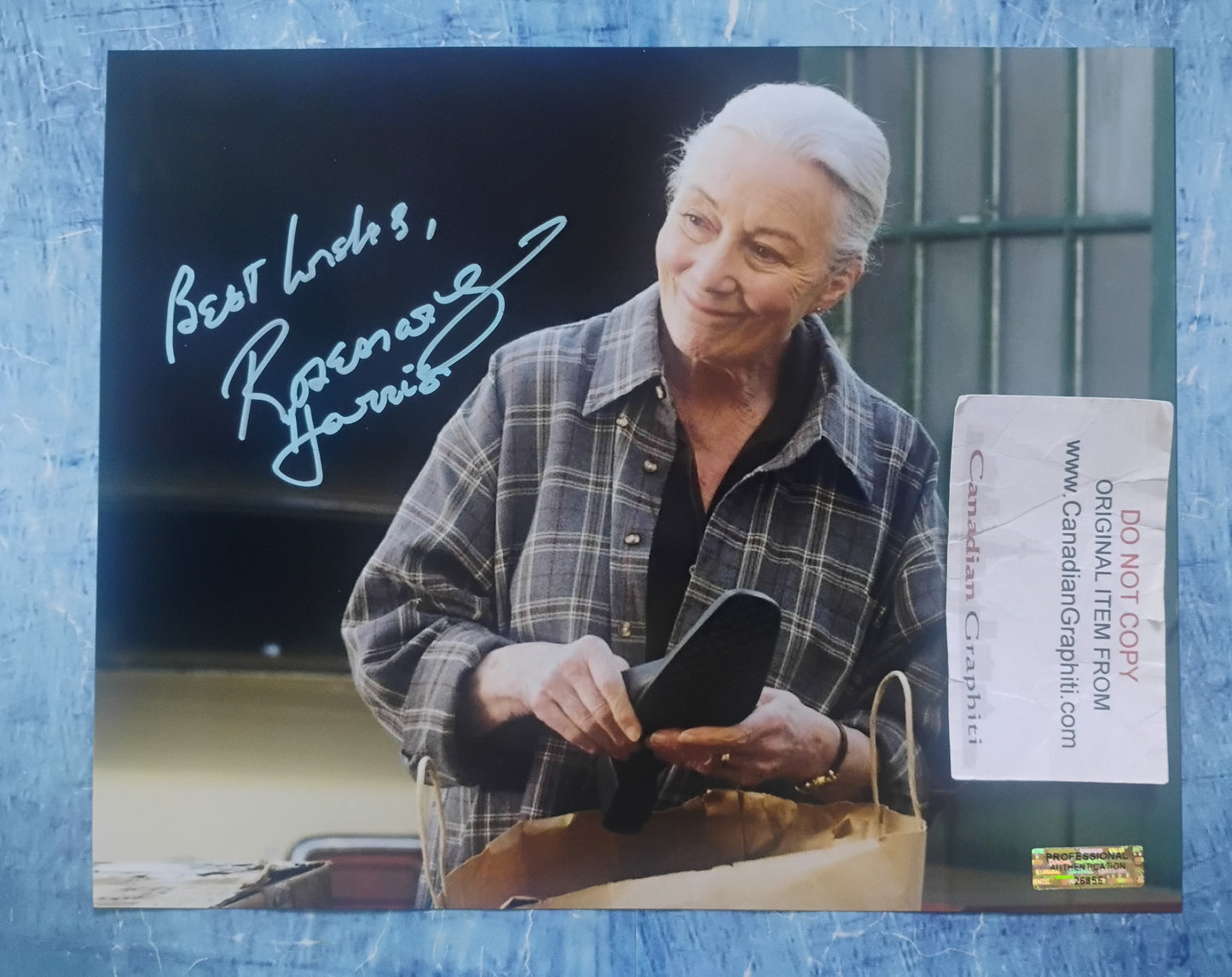 Rosemary Harris Hand Signed Autograph 8x10 Photo COA Spider-man