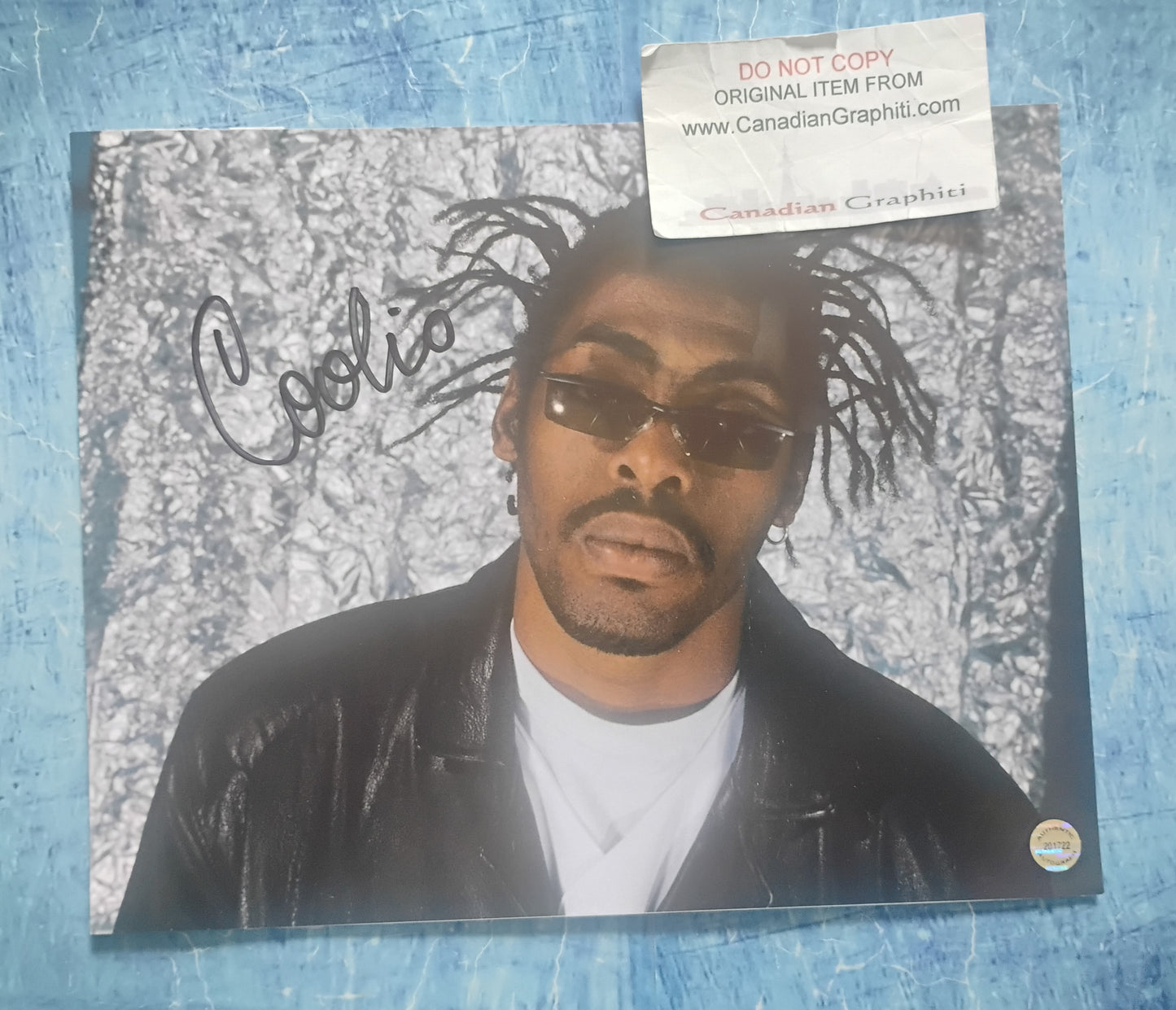 Coolio Hand Signed Autograph 8x10 Photo COA