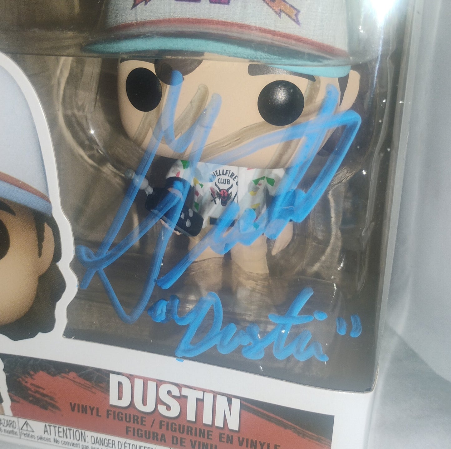 Gaten Materazzo Hand Signed Autograph Stranger Things Funko Pop COA