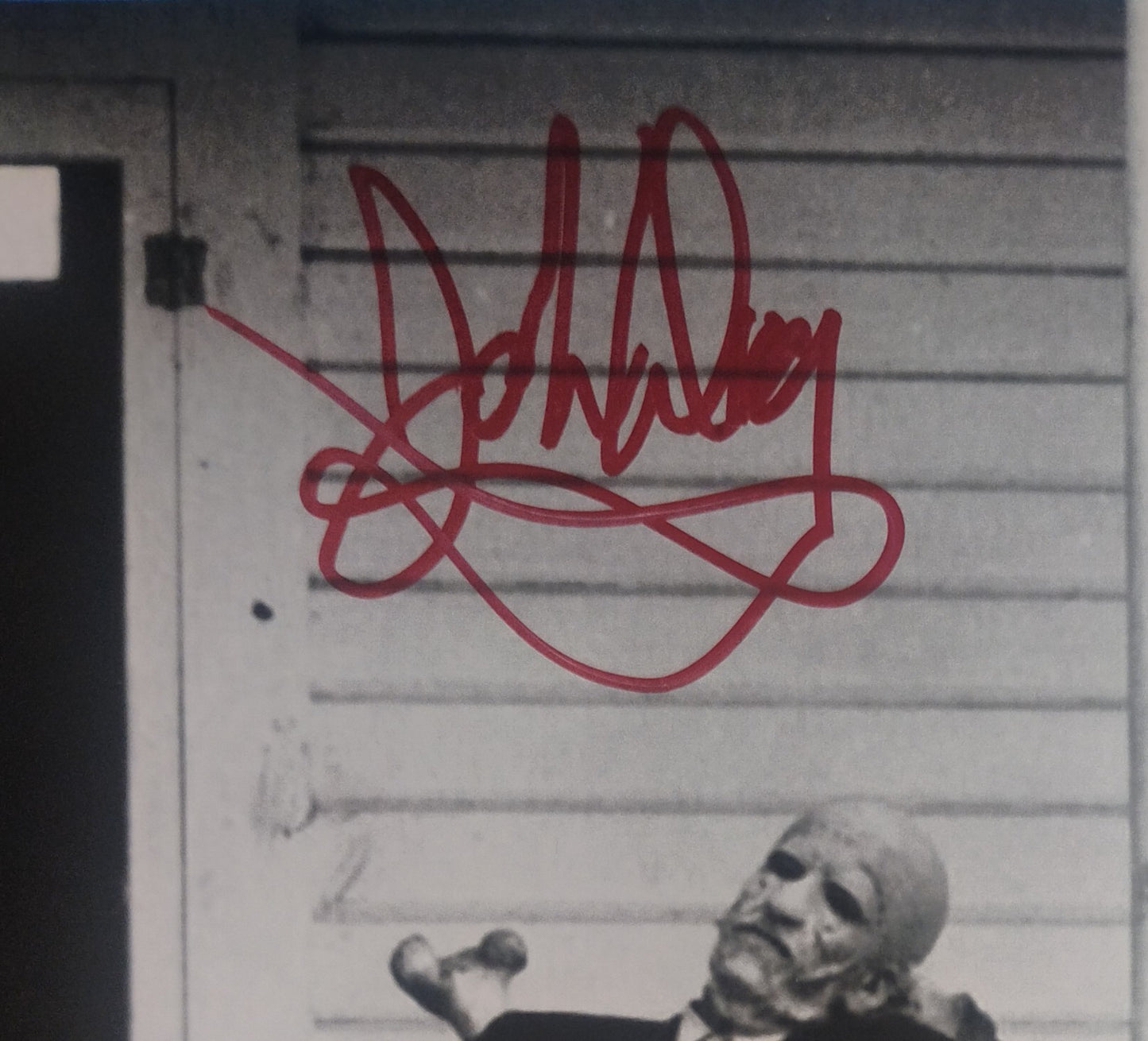 John Dugan Hand Signed Autograph 8x10 Photo COA Texas Chainsaw Massacre