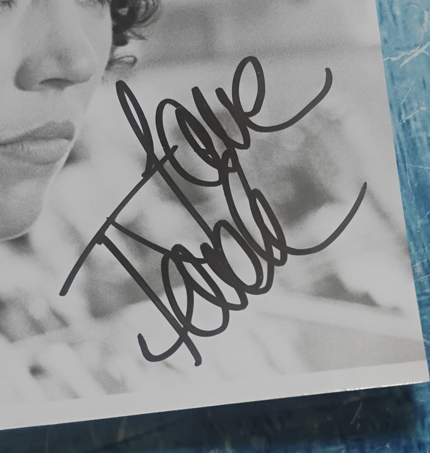 Jane Fonda Hand Signed Autograph Photo JSA COA