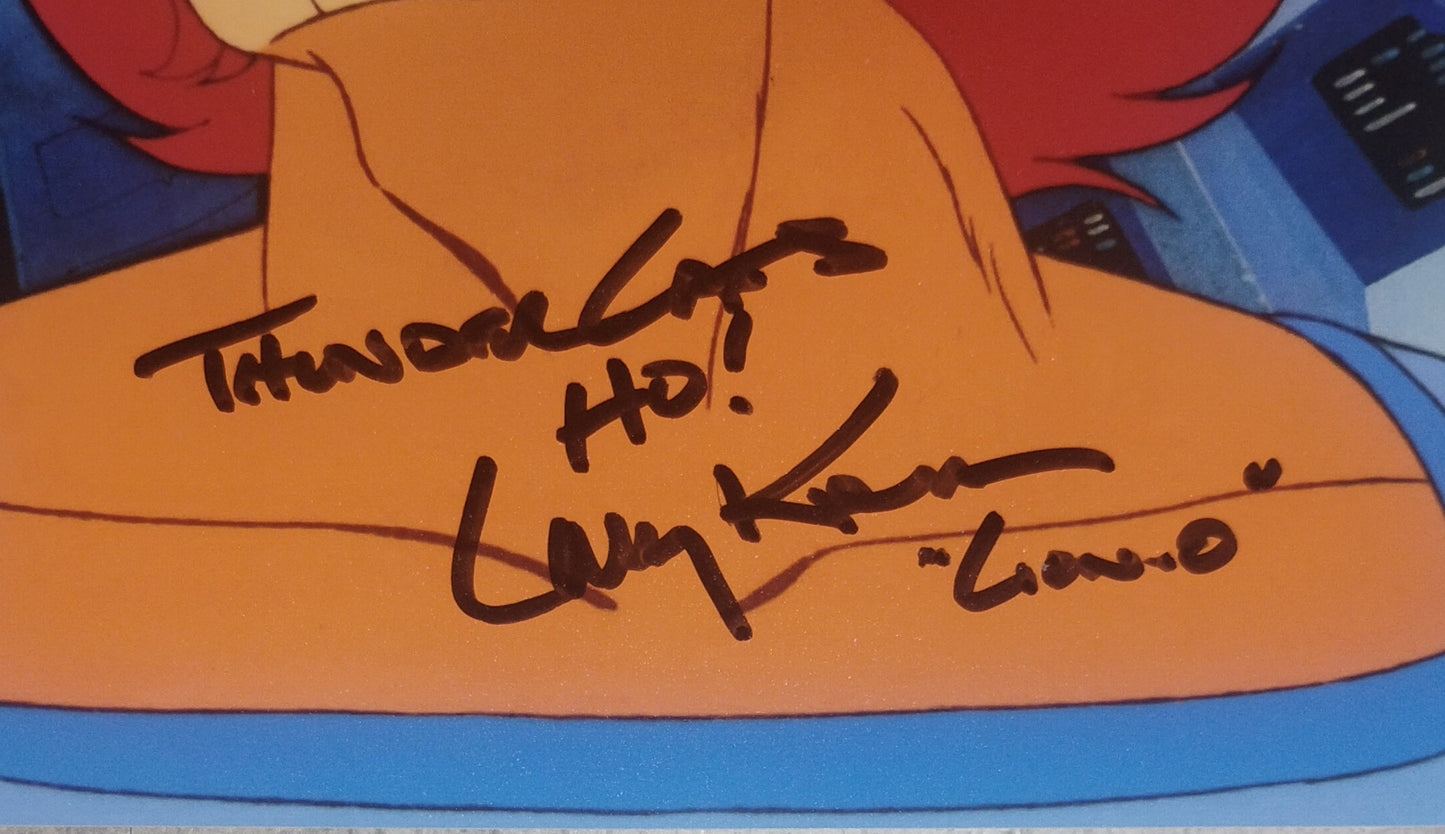 Larry Kenney Hand Signed Autograph 8x10 Photo BAS COA Thundercats