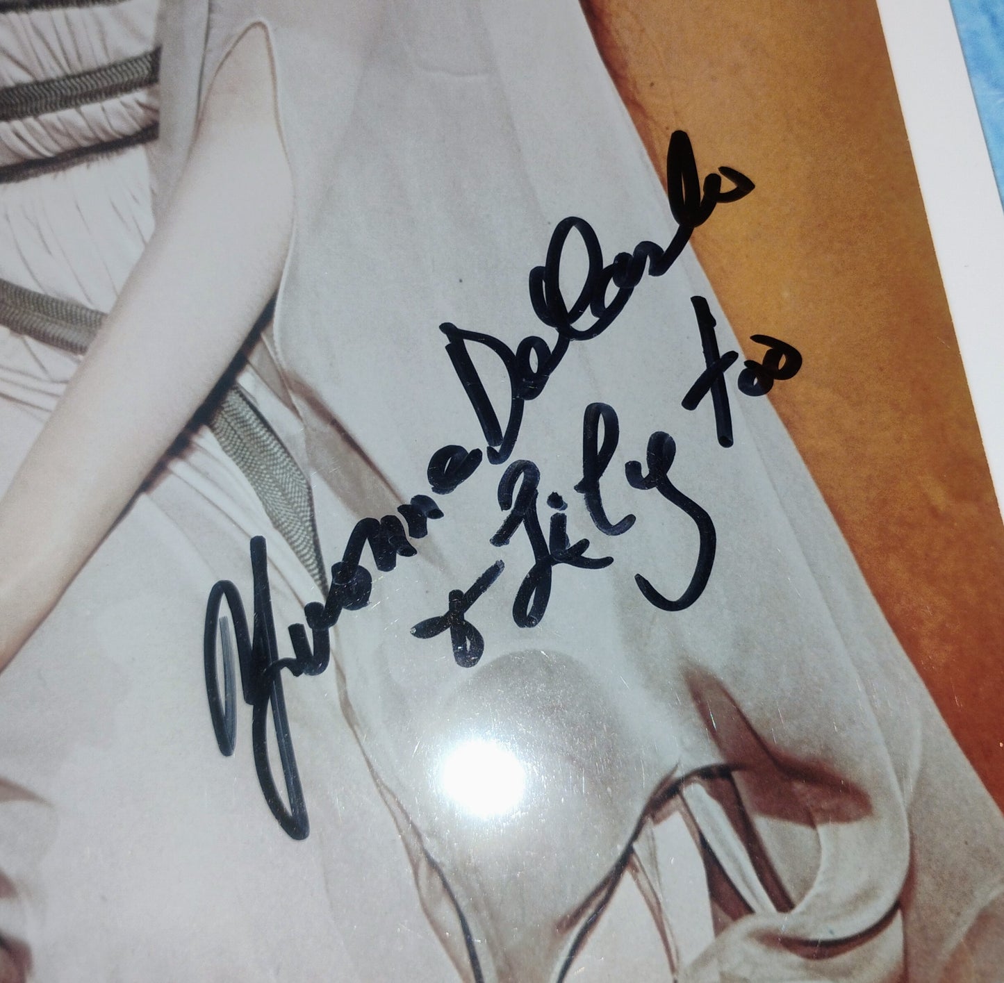 Yvonne DeCarlo Hand Signed Autograph 8x10 Photo BAS COA The Munsters