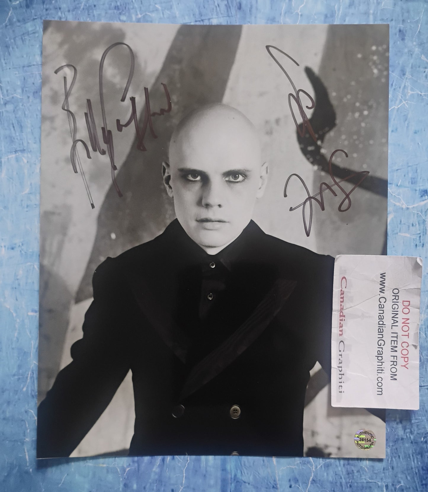 Billy Corgan Hand Signed Autograph 8x10 Photo COA Smashing Pumpkins