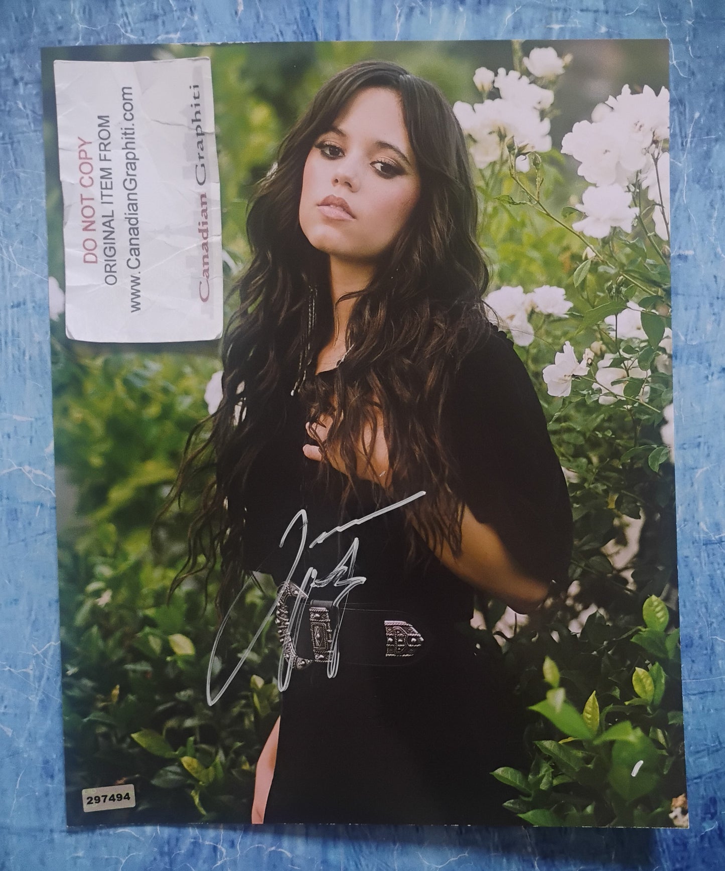 Jenna Ortega Hand Signed Autograph 8x10 Photo COA