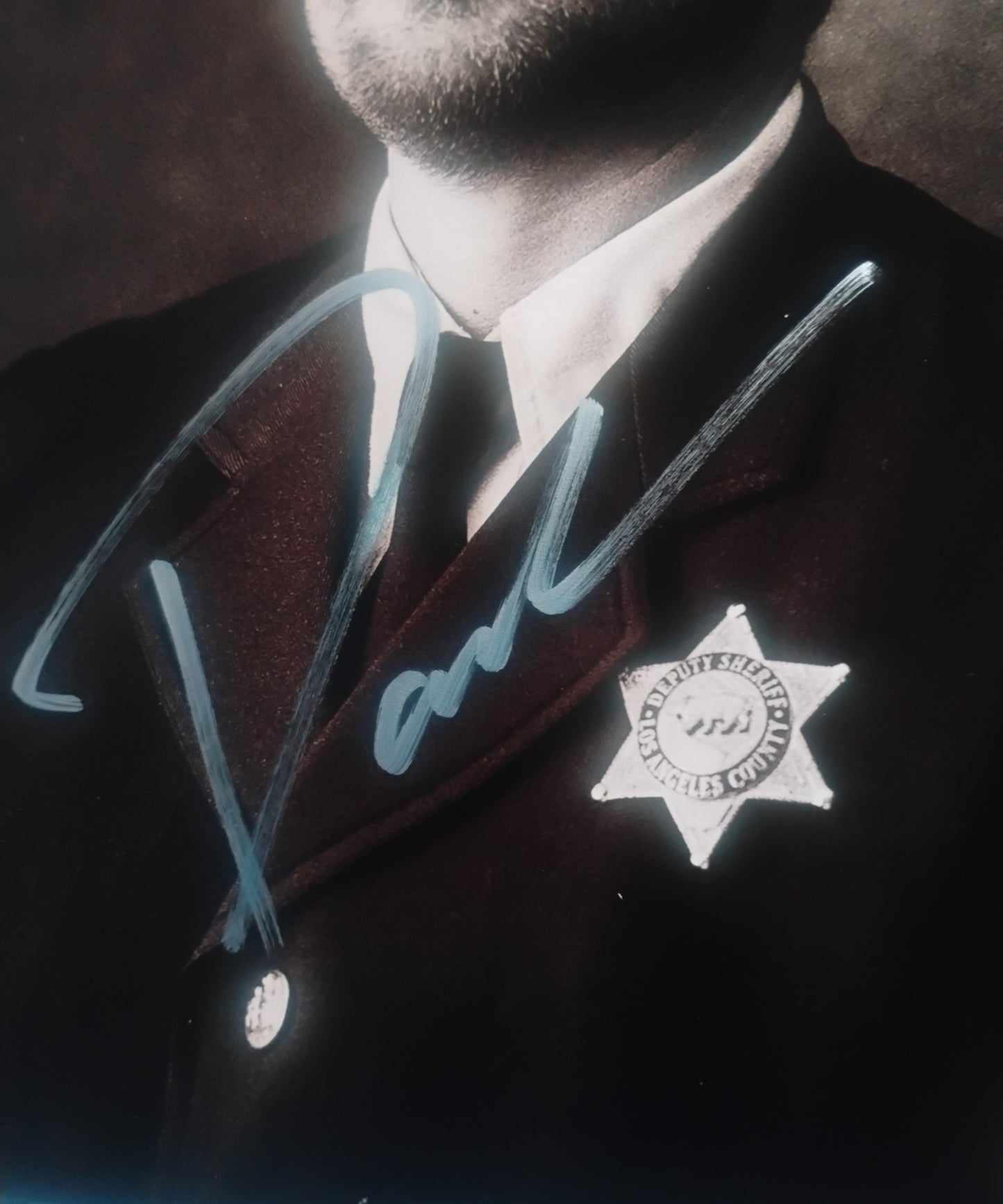 David Harbour Hand Signed Autograph 8x10 Photo JSA COA Stranger Things