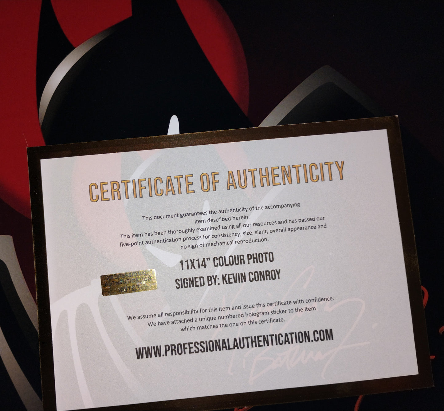 Kevin Conroy Hand Signed Autograph 11x14 Photo COA Batman