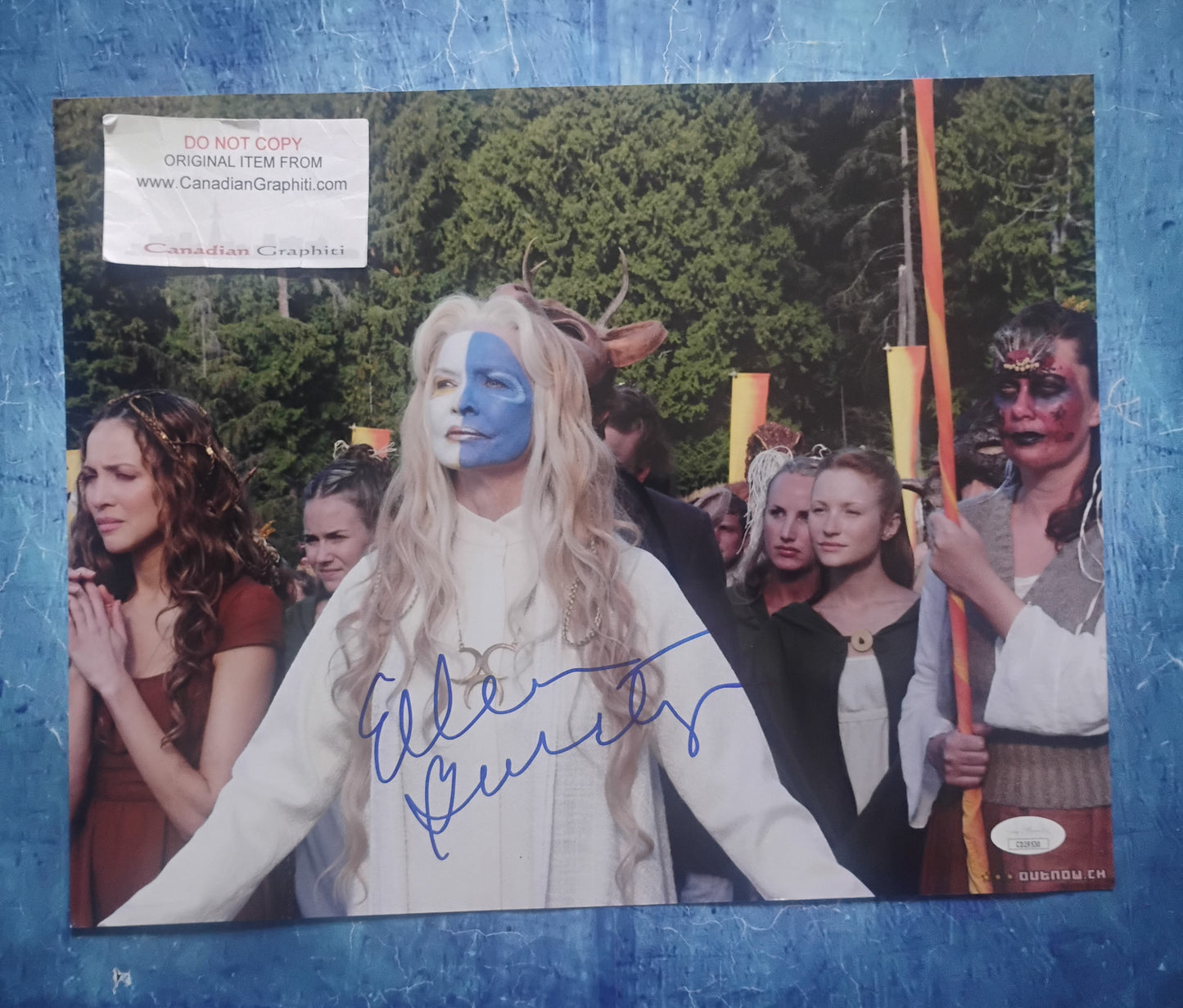 Ellen Burstyn Hand Signed Autograph 11x14 Photo JSA COA The Wicker Man