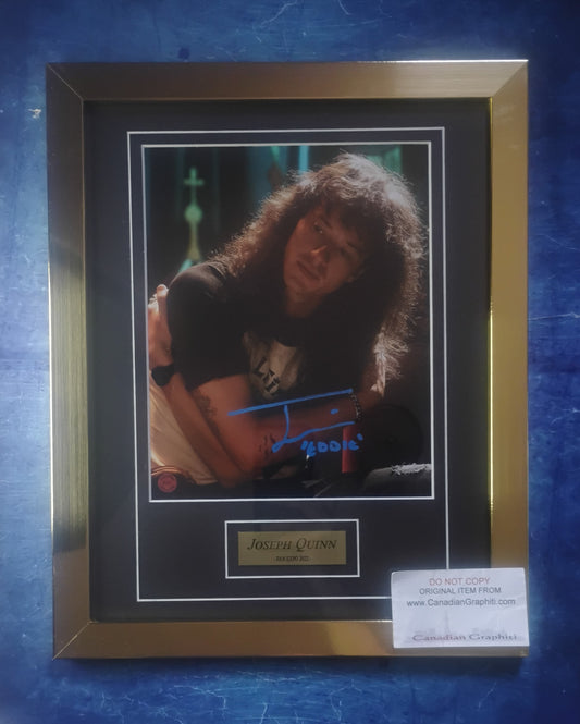 Joseph Quinn Hand Signed Autograph Photo Framed COA Stranger Things