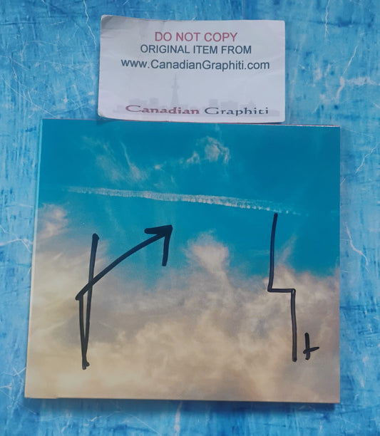 30 Seconds To Mars Hand Signed Autograph CD Cover JSA COA Shannon & Jared Leto