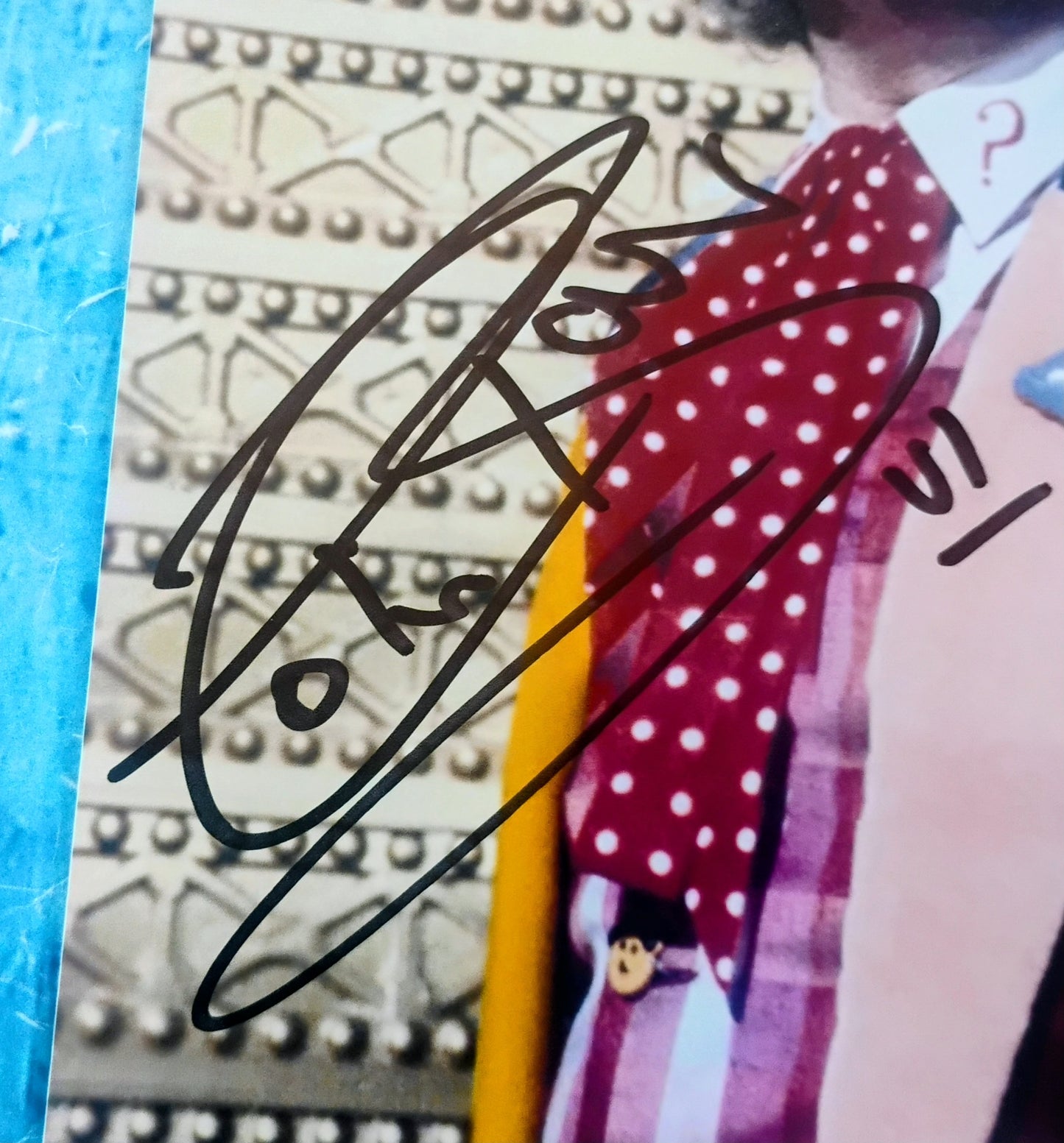 Colin Baker Hand Signed Autograph 8x10 Photo SWAU COA Doctor Who