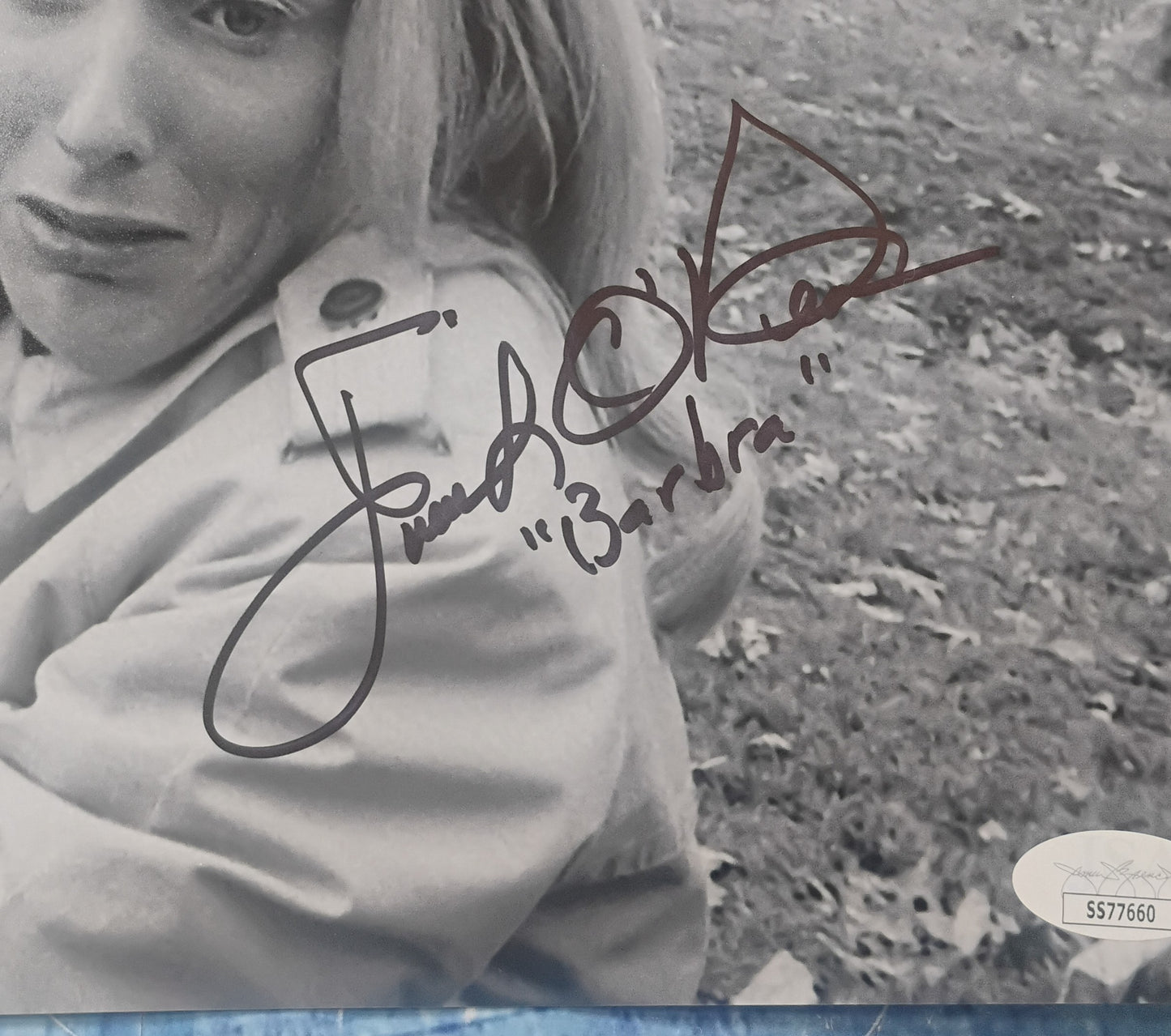 Judith O'Dea Hand Signed Autograph 8x10 Photo JSA COA Night Of The Living Dead