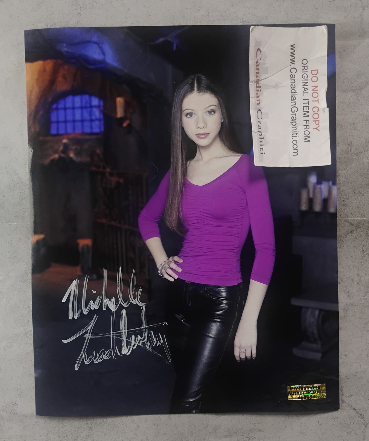 Michelle Trachtenberg Hand Signed Autograph 8x10 Photo COA Buffy The Vampire Slayer