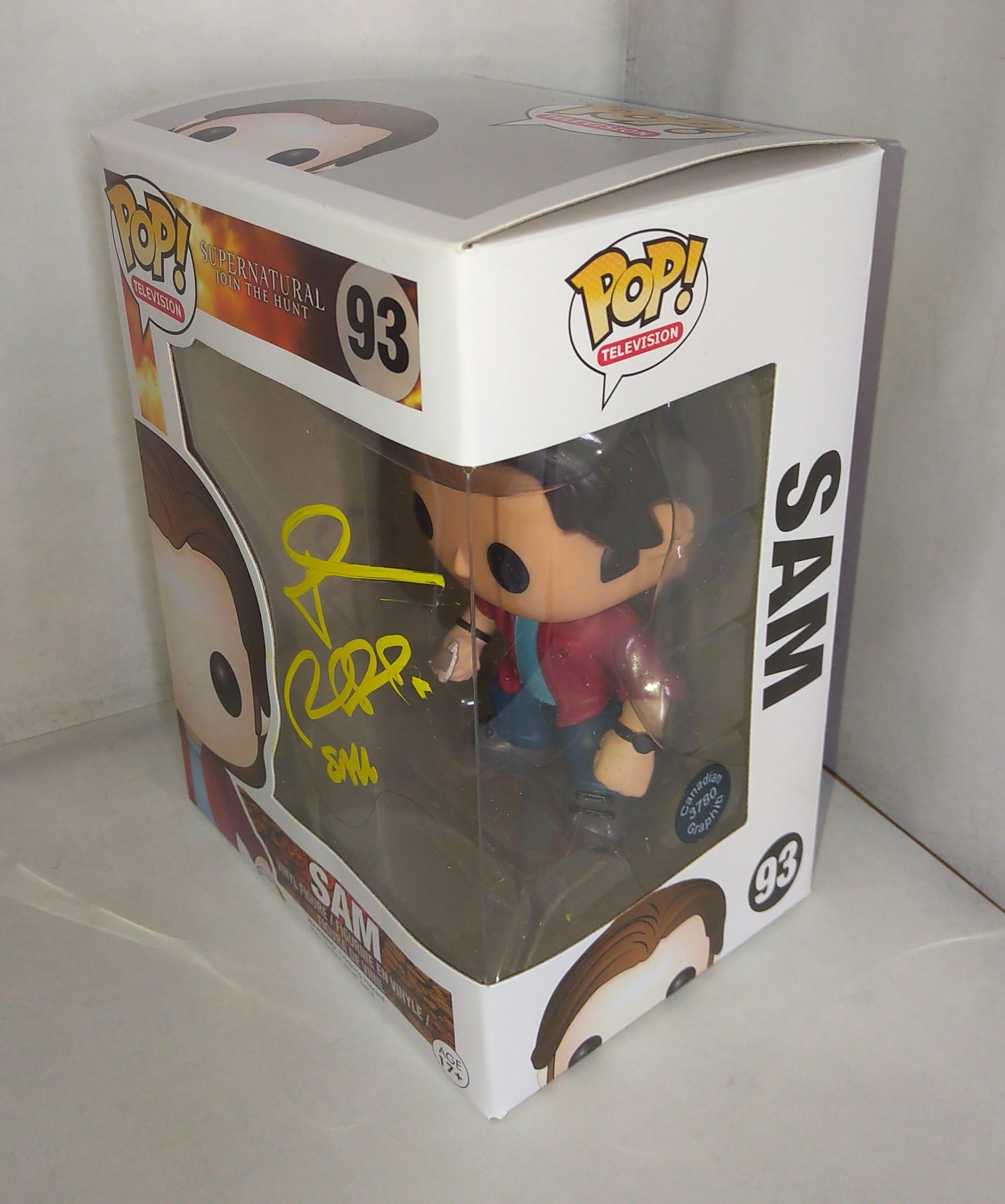 Jared Padalecki Hand Signed Autograph Supernatural Funko Pop COA