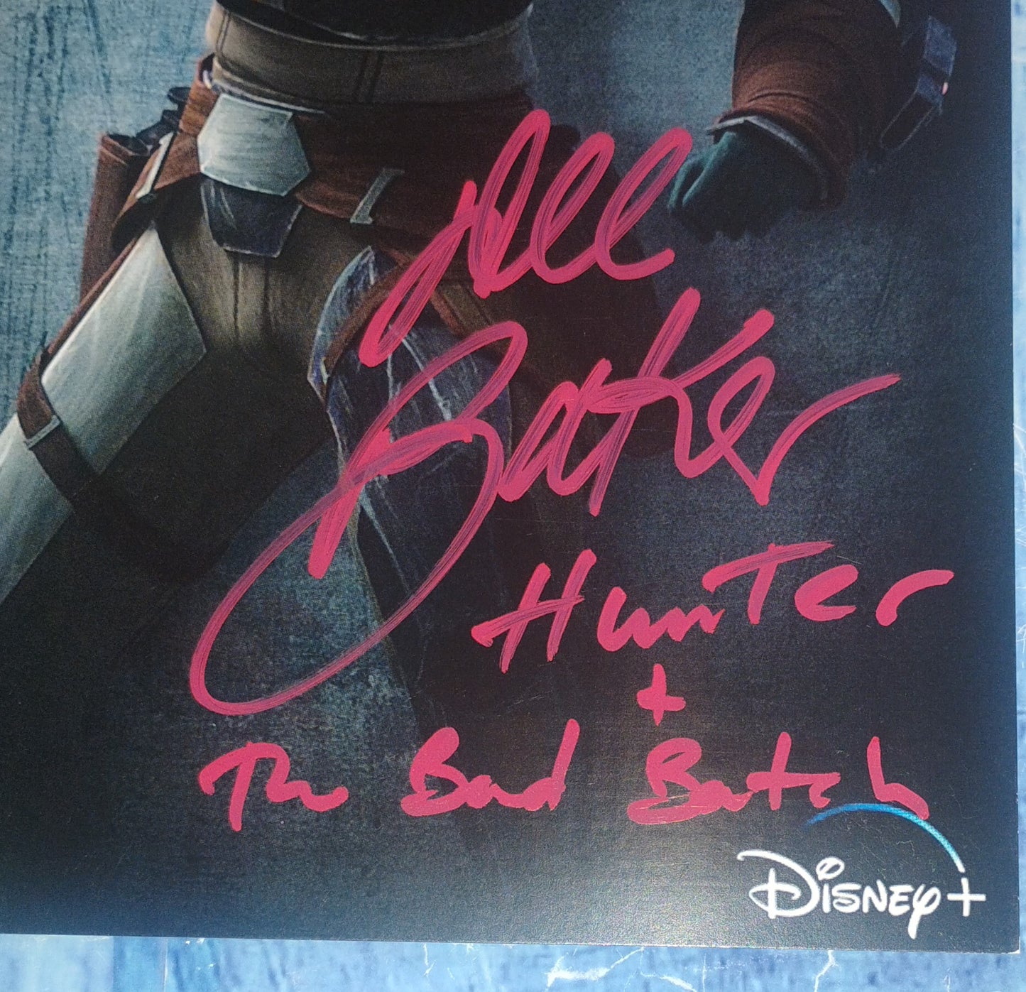 Dee Bradley Baker Hand Signed Autograph 8x10 Photo JSA COA Star Wars