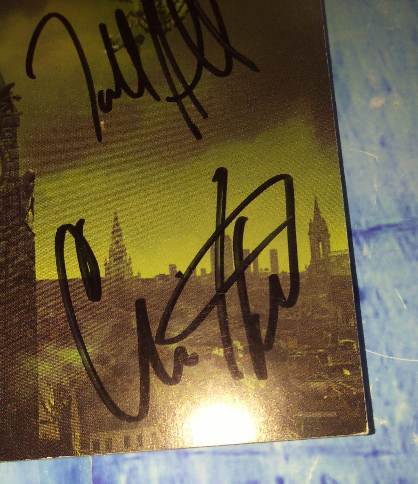 3 Doors Down Hand Signed Autograph CD Booklet JSA COA Brad Arnold