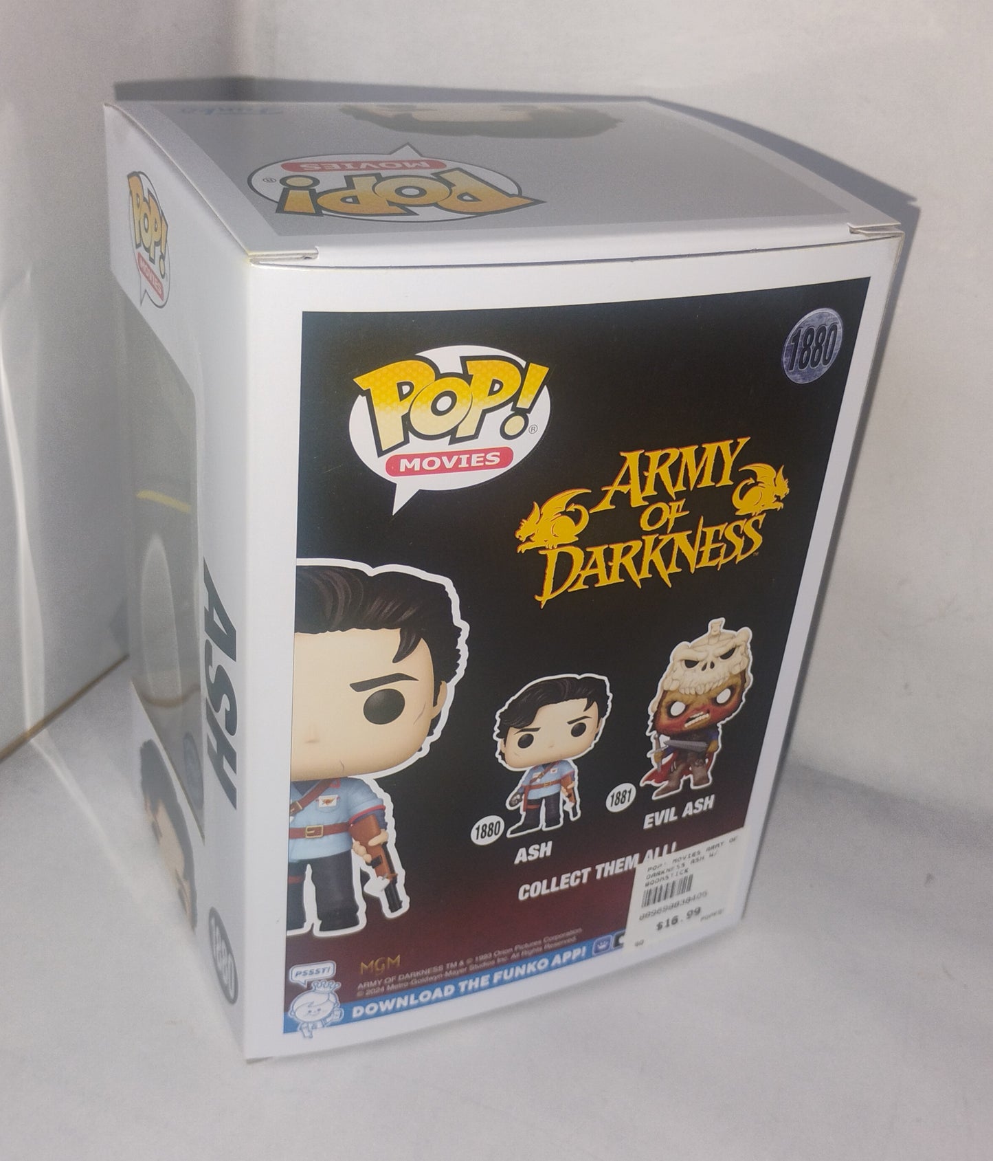 Bruce Campbell Hand Signed Autograph Ash Funko Pop COA Army Of Darkness