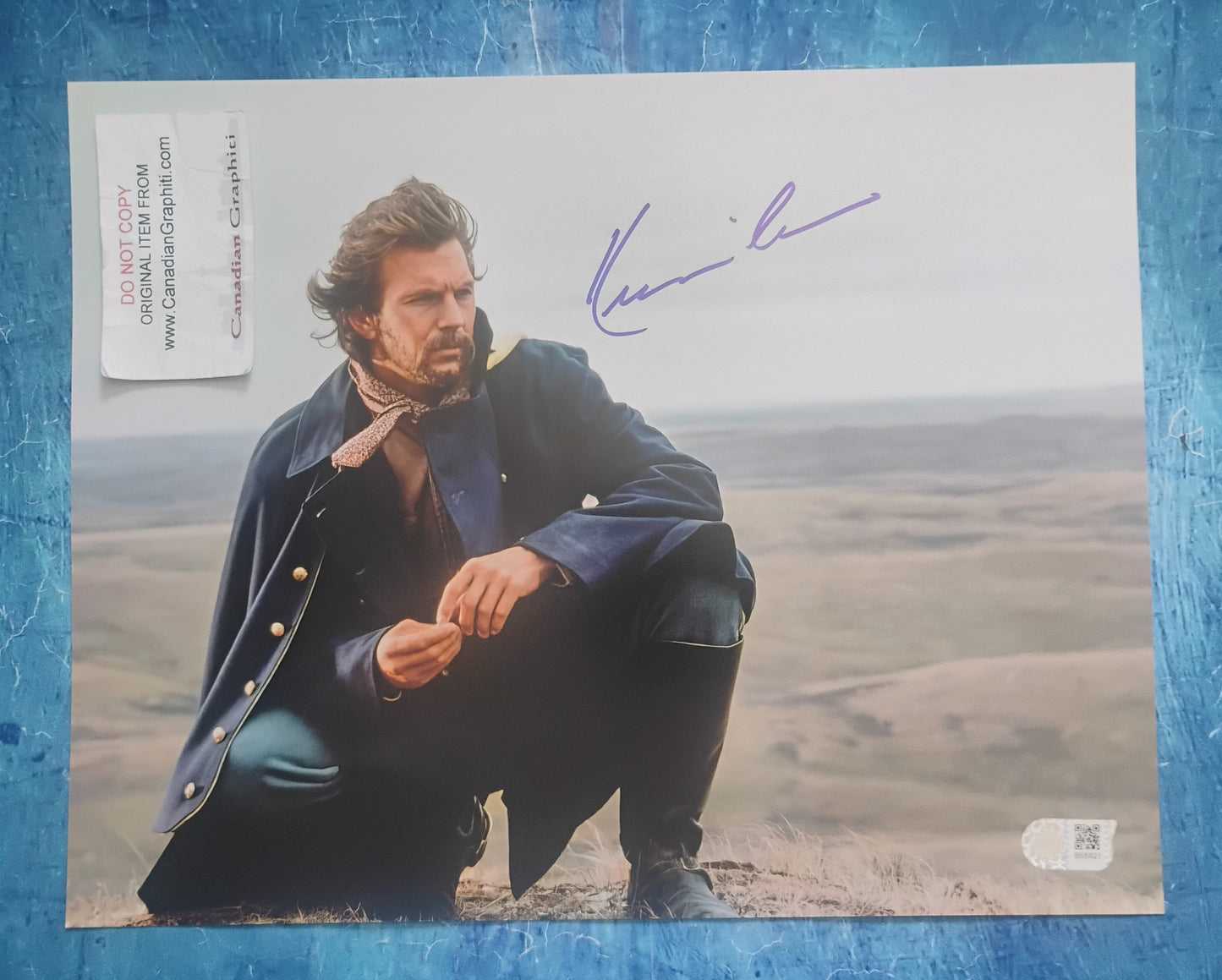 Kevin Costner Hand Signed Autograph 11x14 Photo SWAU COA Dances With Wolves