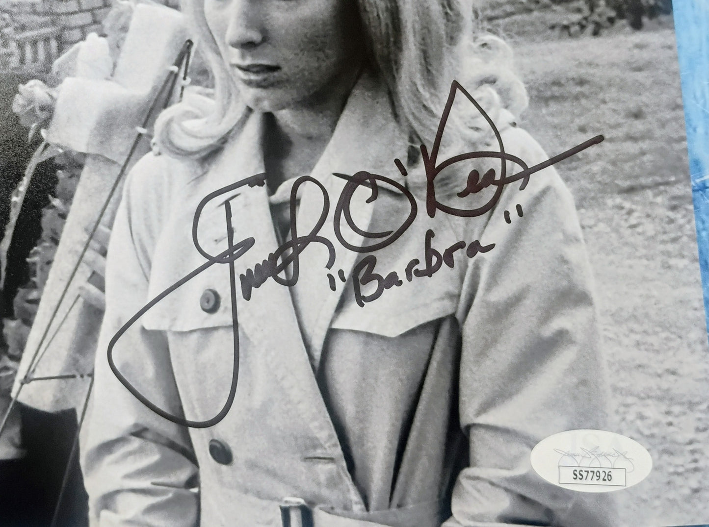 Judith O'Dea Hand Signed Autograph 8x10 Photo JSA COA Night Of The Living Dead