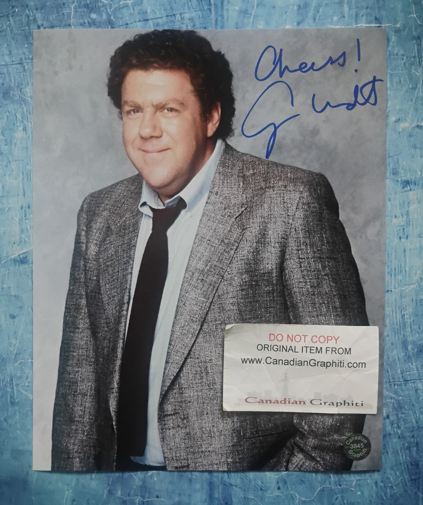 George Wendt Hand Signed Autograph 8x10 Photo COA Cheers