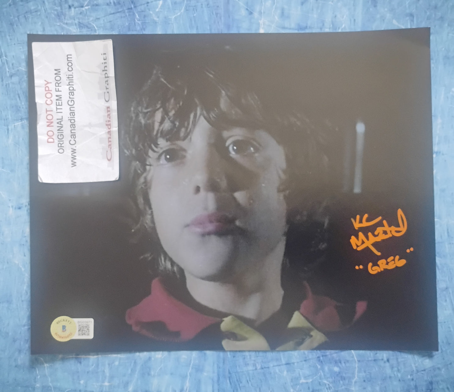 KC Martel Hand Signed Autograph 8x10 Photo BAS COA Amityville Horror
