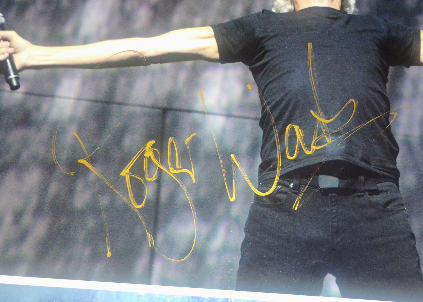 Roger Waters Hand Signed Autograph 11x17 Photo BAS COA Pink Floyd