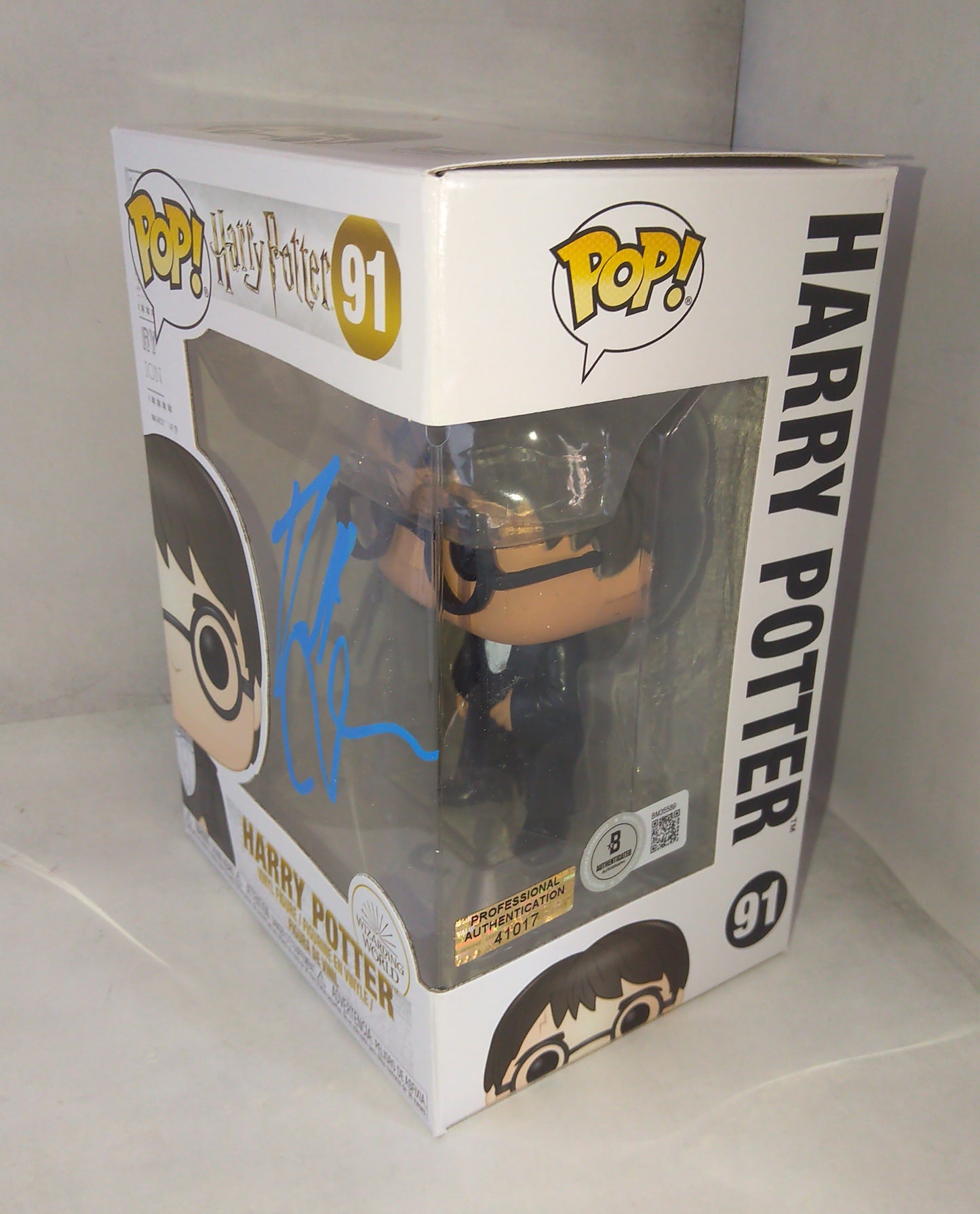 Daniel Radcliffe Hand Signed Autograph Harry Potter Funko Pop COA + BAS