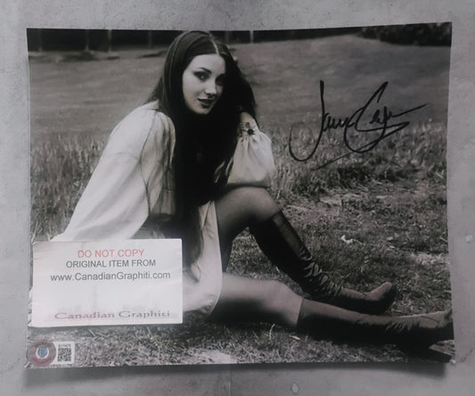 Jane Seymour Hand Signed Autograph 8x10 Photo BAS COA James Bond