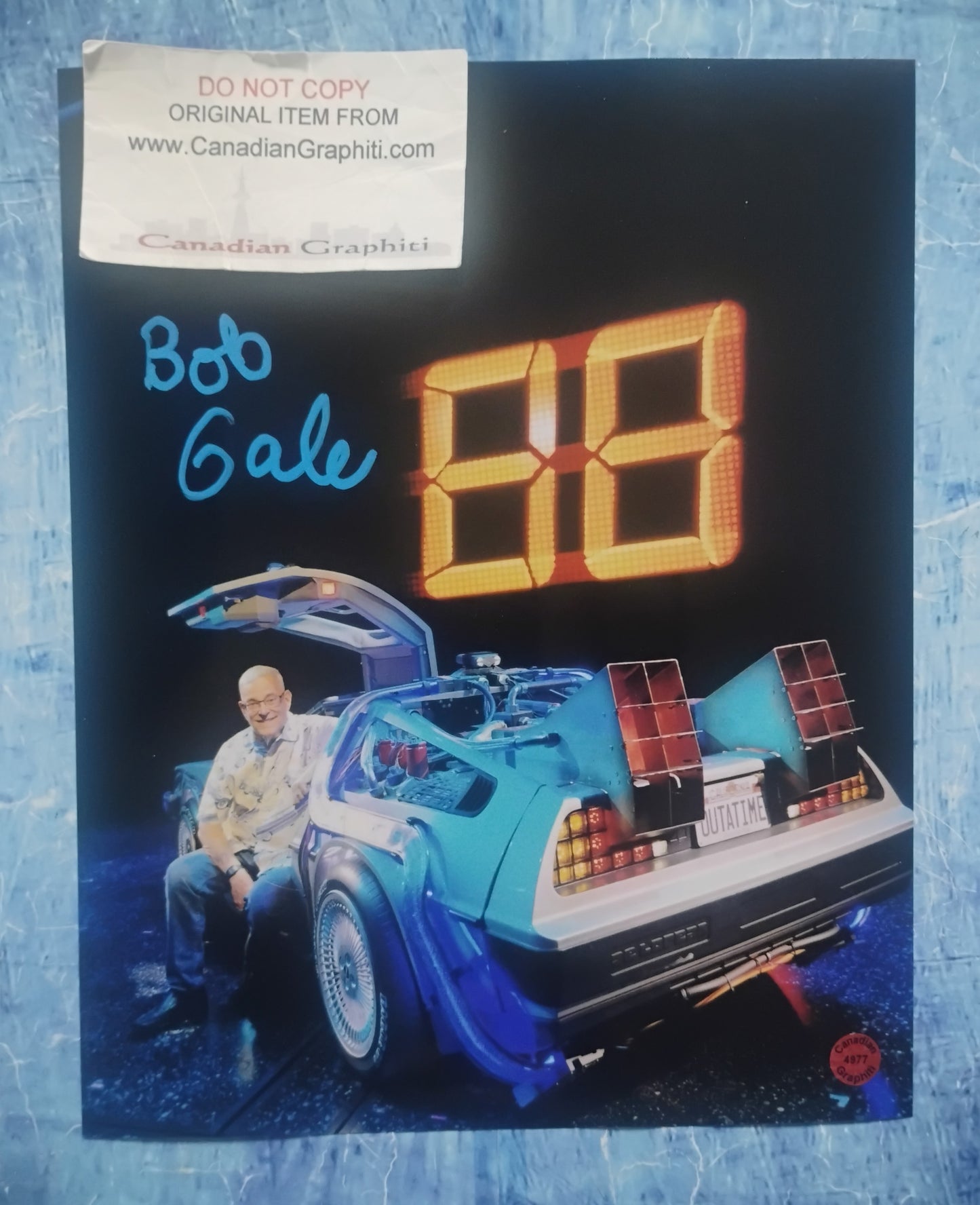 Bob Gale Hand Signed Autograph 8x10 Photo COA Back To The Future