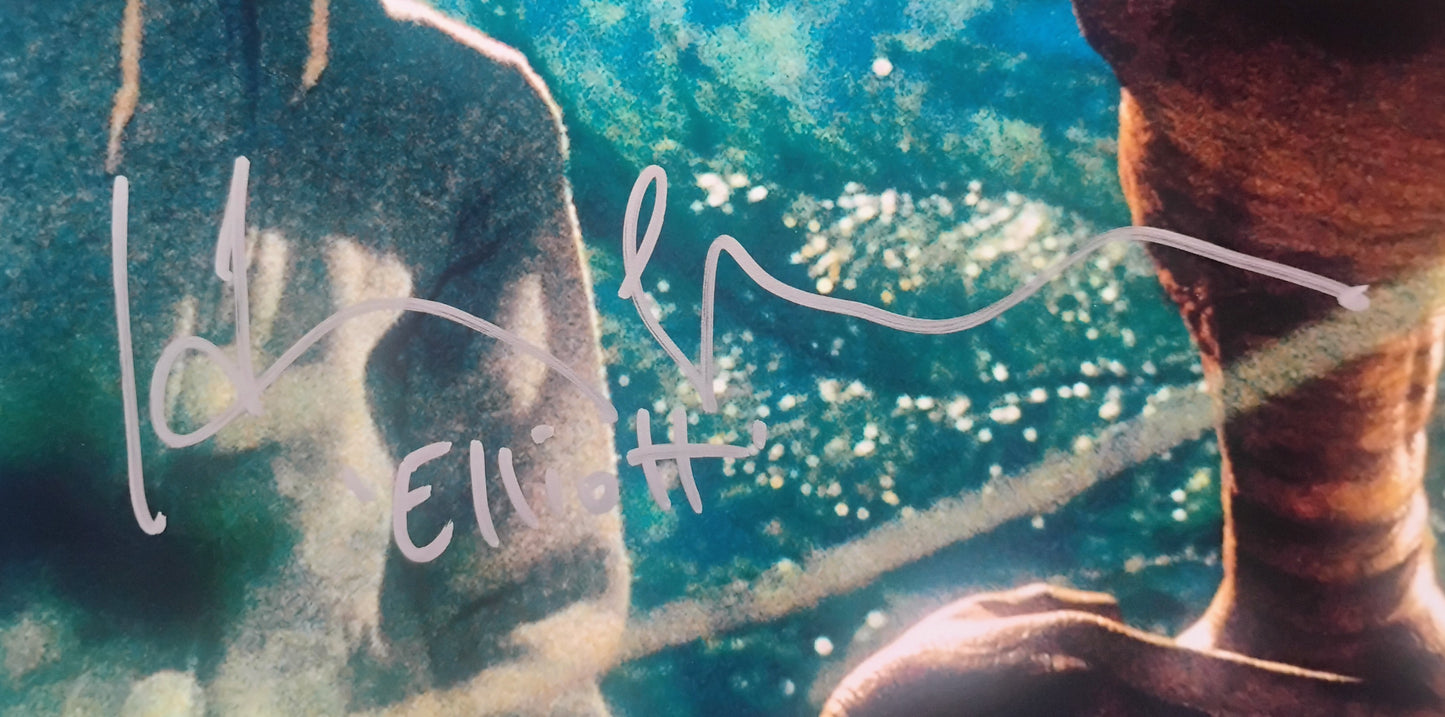 Henry Thomas Hand Signed Autograph 8x10 Photo JSA COA Elliott E.T.
