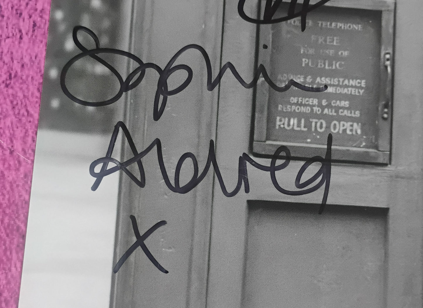 Sylvester McCoy & Sophie Aldred Hand Signed Autograph 8x10 Photo JSA COA Doctor Who