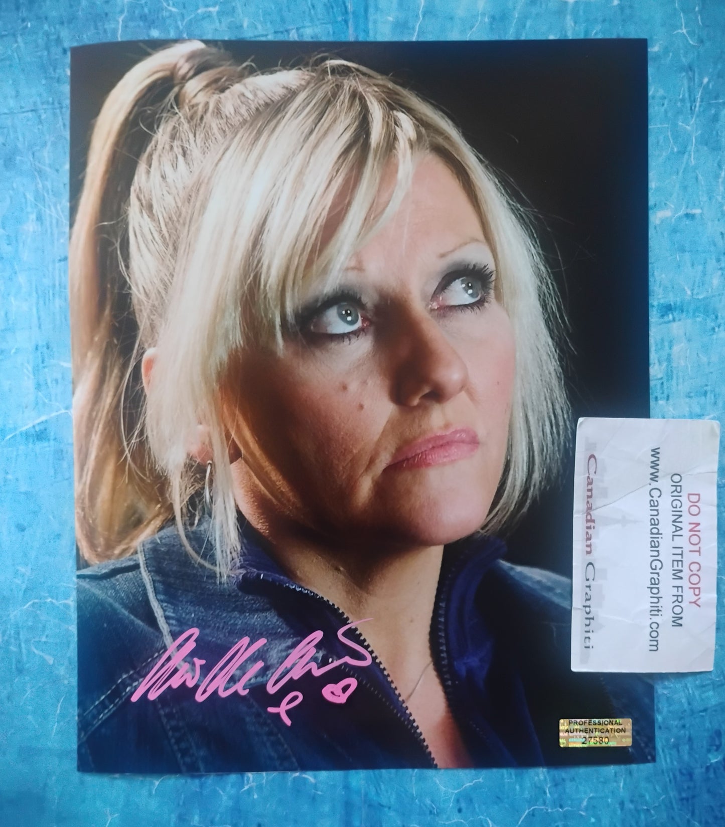 Camille Coduri Hand Signed Autograph 8x10 Photo COA Doctor Who