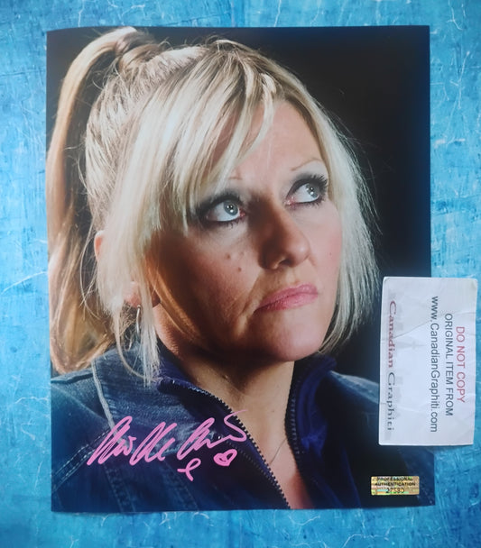 Camille Coduri Hand Signed Autograph 8x10 Photo COA Doctor Who