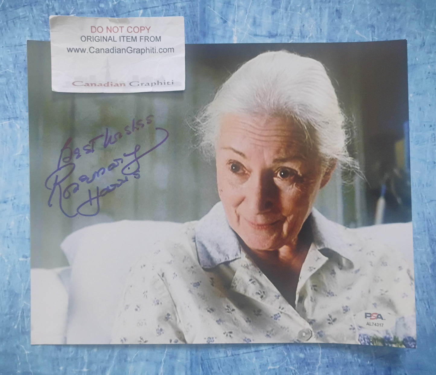 Rosemary Harris Hand Signed Autograph 8x10 Photo PSA COA Spider-man