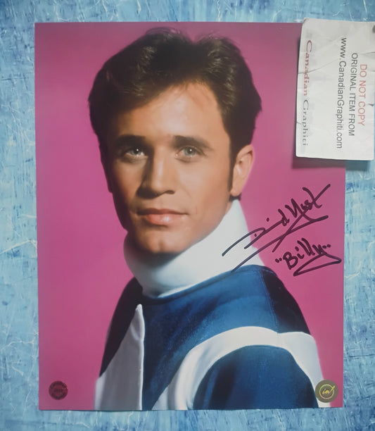David Yost Hand Signed Autograph 8x10 Photo COA Power Rangers