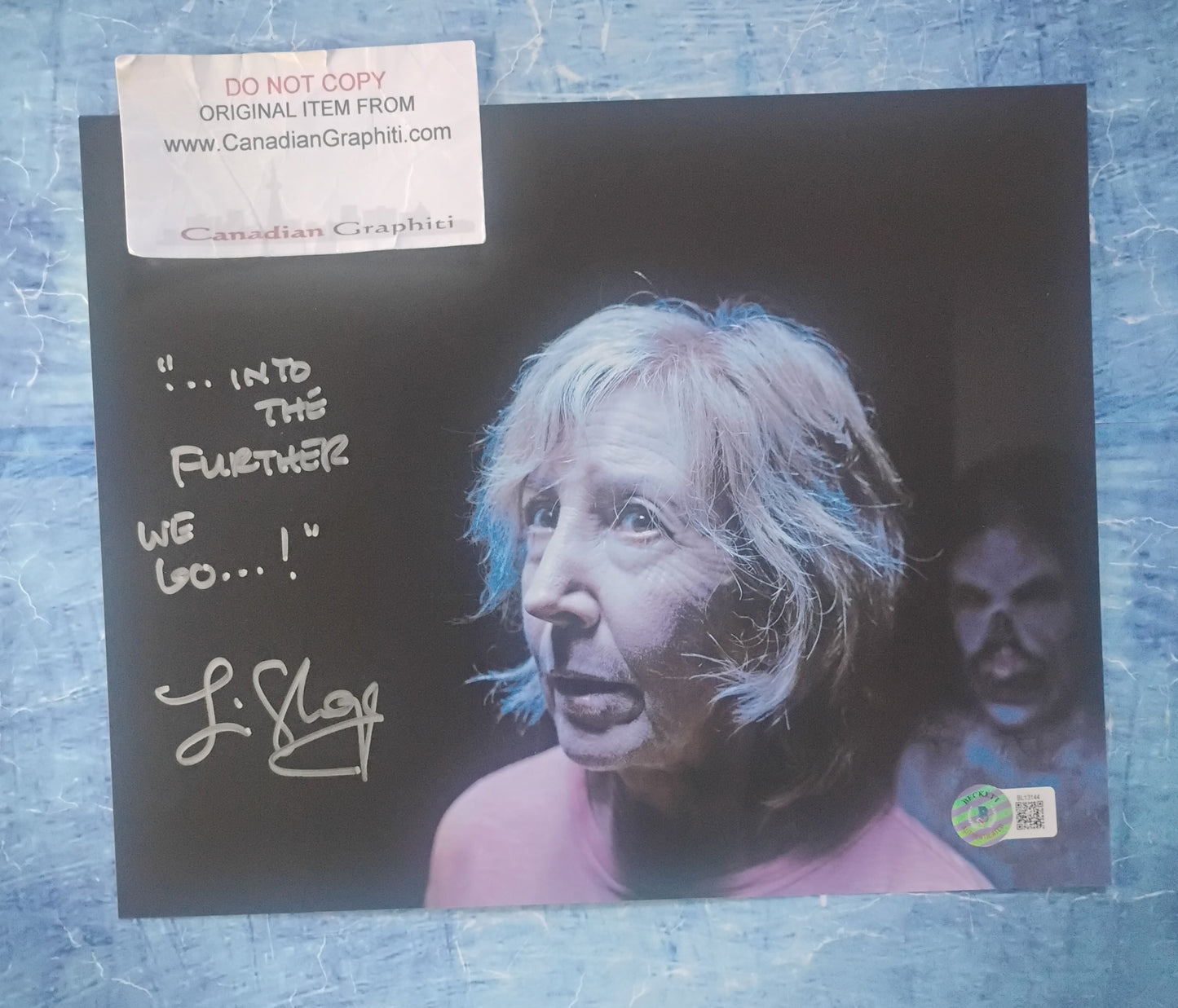 Lin Shaye Hand Signed Autograph 8x10 Photo BAS COA Insidious