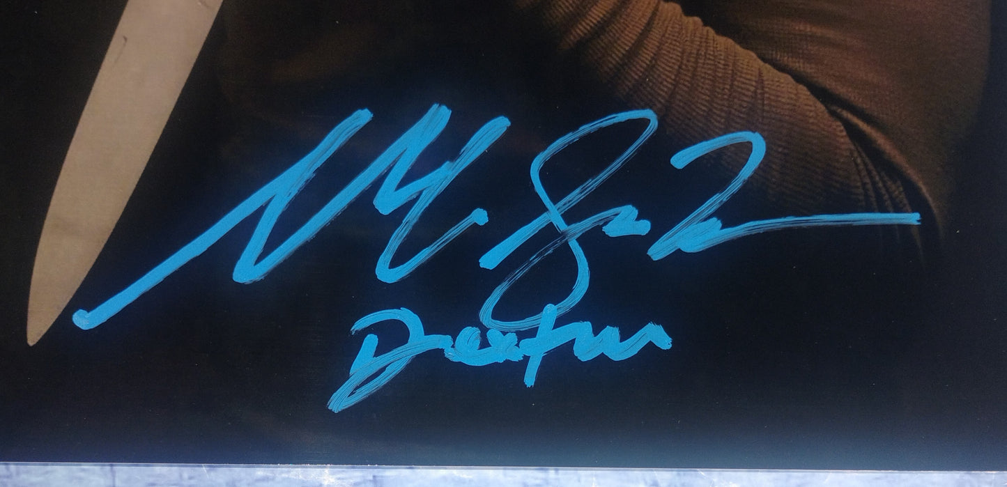 Michael C Hall Hand Signed Autograph 11x14 Photo COA Dexter
