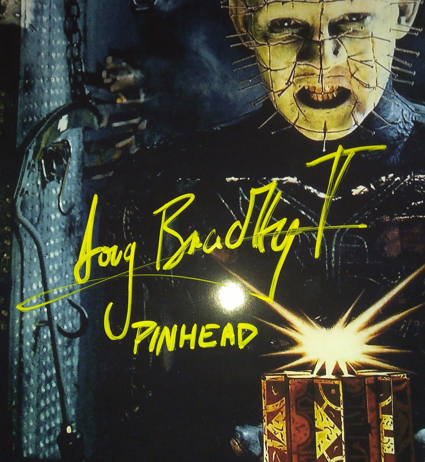 Doug Bradley Hand Signed Autograph 8x10 Photo COA Hellraiser