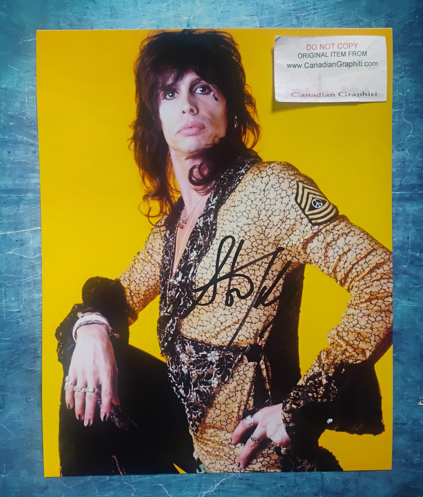Steven Tyler Hand Signed Autograph 11x14 Photo COA Aerosmith