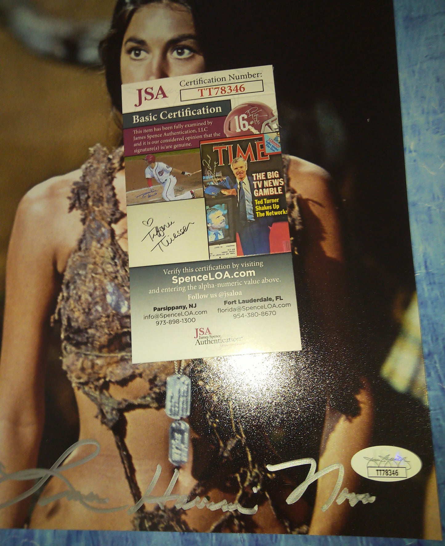 Linda Harrison Hand Signed Autograph 8x10 Photo JSA COA Planet Of The Apes