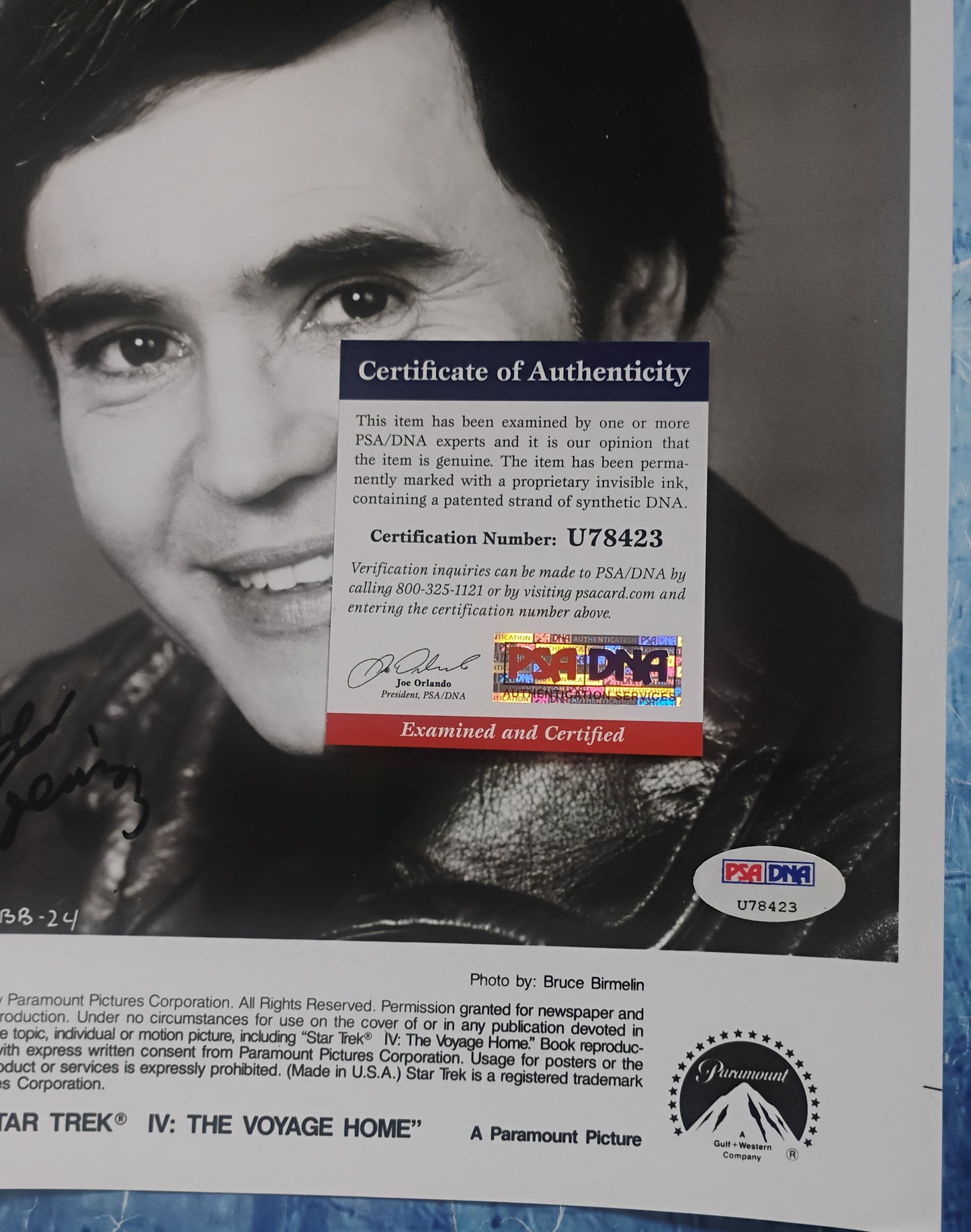 Walter Koenig Hand Signed Autograph 8x10 Photo PSA COA Star Trek