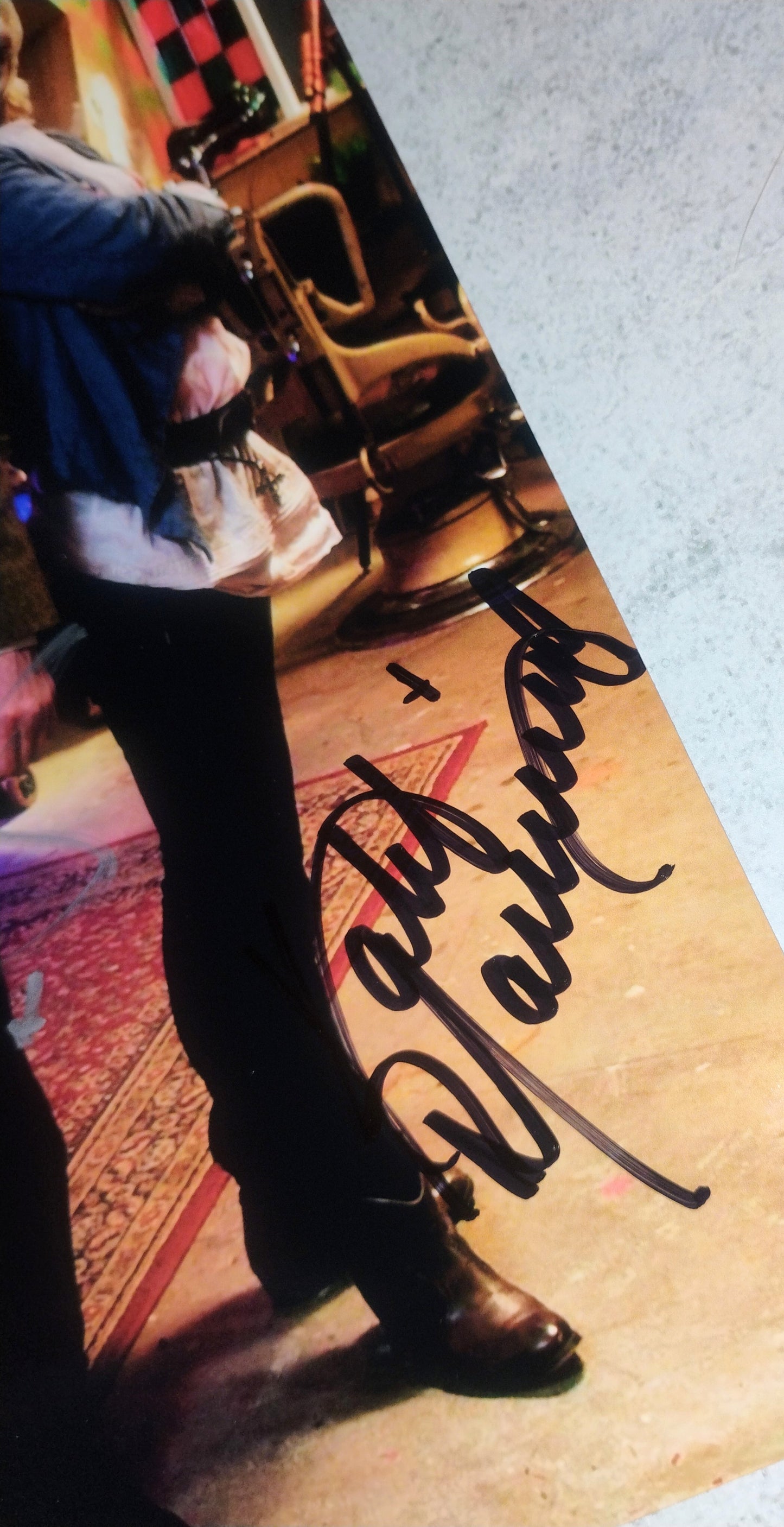 Matt Smith, Elisabeth Sladen & Katy Manning Hand Signed Autograph 8x10 Photo COA Doctor Who